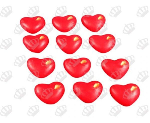Imagem 9 de 9 de Molde Forma Silicone Coração C/ Gota 12cav. P Ib-348