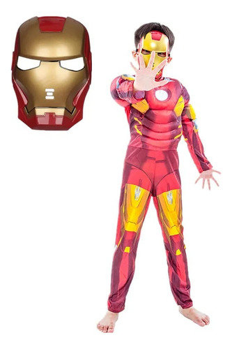 Disfraz Para Niños Diseño Iron Man