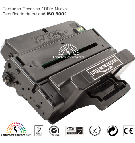 4 Toner Compatible Samsung Ml-3710d, Ml-3712d, Ml-3712nd