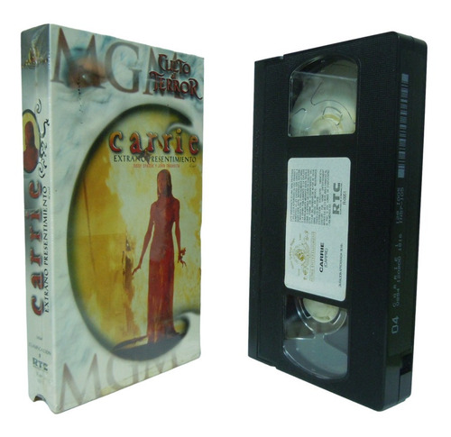 Carrie Extraño Presentimiento Vhs, Película Vintage Original