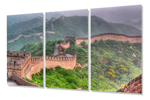 Cuadro Trip 80x120 Muralla China Oriental Gran Imperio