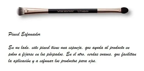 Kit De Pinceles Pro De Ojos Una Natura