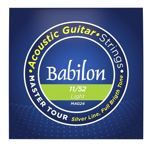 Juego De Cuerdas Para Guitarra Acustica Bronze 85/15 11-52