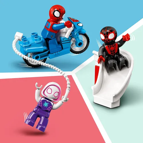 Duplo spiderman bike online