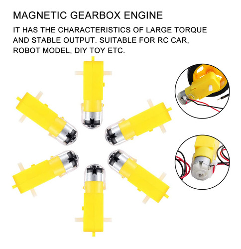 Robot De Control Remoto Tt Motor 5 Piezas