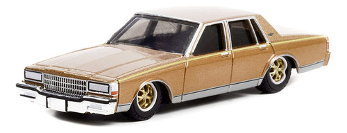 1985 Chevy Caprice Lowrider Custom Gold  Llic Y Matt Go...