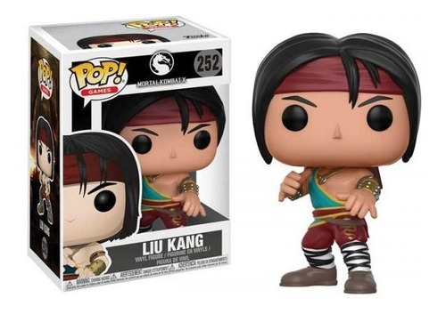 Boneco Mortal Kombat X Liu Kang Pop Funko