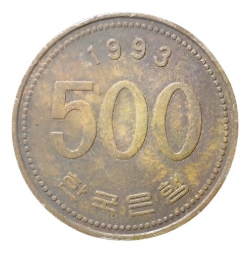 Corea Del Sur 500 Won 1993 Kr#01 (Usado)
