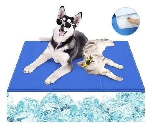 Manta Mat Colchon Refrescante Para Mascotas Xl 90x50cms