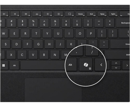 Teclado Microsoft Surface Pro 8, 9, 10 Copilot Factura !!