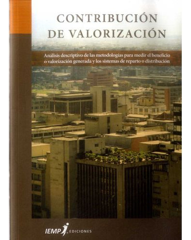 Libro Contribucion De Valorizacion