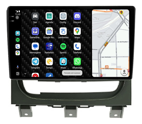 Multimidia Palio 13/19 9p Octacore Carplay 256gb Tpros 360