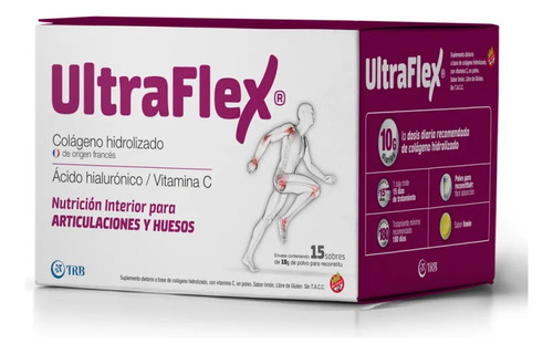 Suplemento Ultraflex Para Articulaciones Y Hueos X 15 Sobres