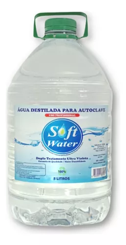 Agua Destilada (Desionizada) Apta para CPAP, Autoclave y mucho más