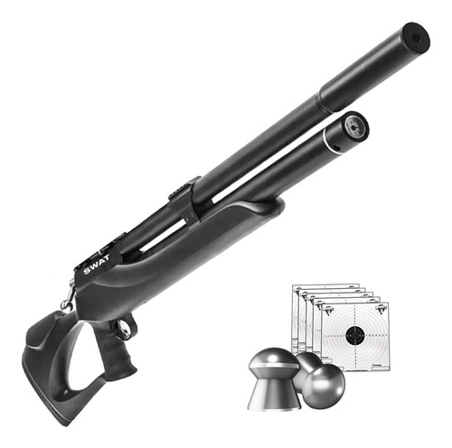 Imagen 1 de 10 de Rifle Pcp Swat Airguns M25 5,5 6,35 Mm
