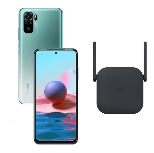 Xiaomi Redmi Note 10 64gb / 4gb Ram + Funda + Mi Wifi Range 