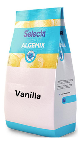 Base Saborizante Pó Para Sorvete Algemix Selecta 1 Kg Sabores Vanilla