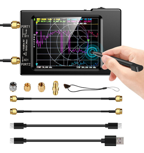 Elikliv Analizador De Red Vectorial De Nanovna-h - 2,8 Pulga