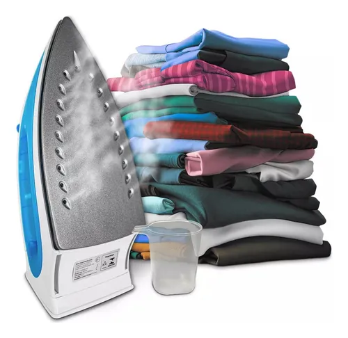 Ferro De Passar Roupas A Vapor 1300w Kian Cor Azul