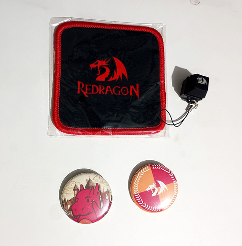 Kit Gamer Ecobag Copo Cordão Ccxp Fortnite Redragon Geek Preto Loot Bag Bgs Gamescom Big Festival Redragon Fortnite Ccxp Nerd Geek