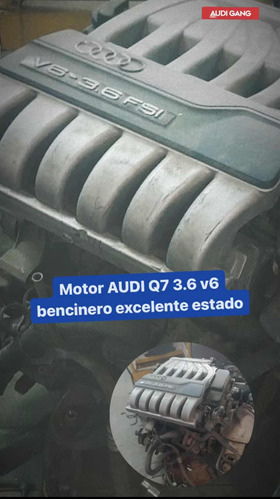 Motor Audi Q7 3.6 V6 Bencinero