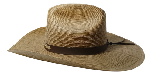Sombrero De Palma Con Resorte Para Adulto Café Único Palma