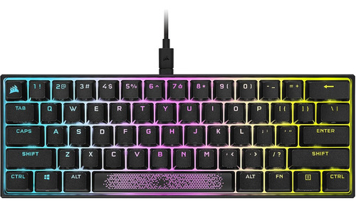 Teclado Mecánico Para Juegos Corsair K65 Rgb Mini 60% Cherry