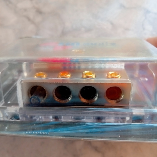 Distribuidor De Cable Cero P/ Sonido Carro Cuatro Salidas