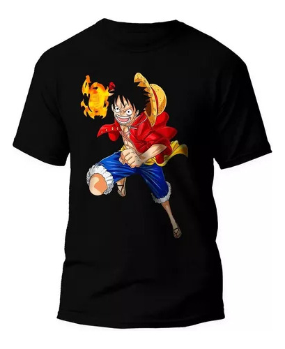 Remera One Piece Luffy The King Of Pirates. Unisex