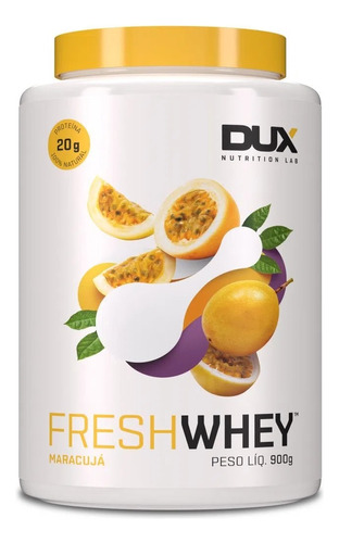 Fresh Whey Protein (900g) Dux Nutrition Sabor Maracujá