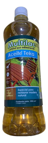  Aceite De Teca 950cc Madera
