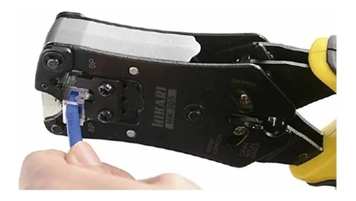 Imagem 3 de 5 de Testador De Cabos De Rede E Alicate Crimpador Hk-305 Hikari