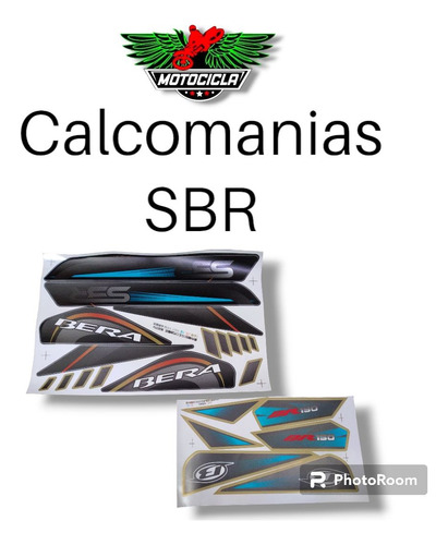 Calcomania Moto Sbr