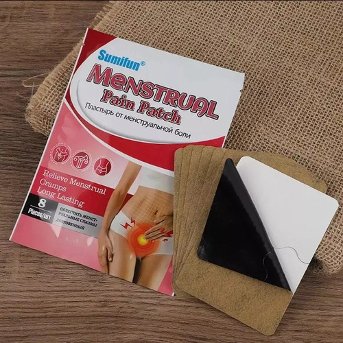 80 Parches Térmicos Para Cólicos Menstruales Alivia El Dolor