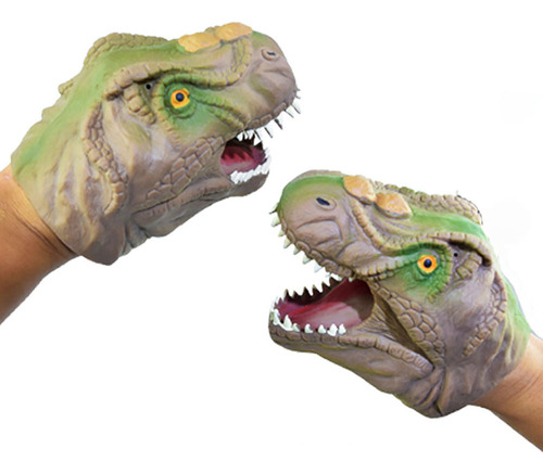 Marioneta De Mano De Dinosaurio Para Bebés Y Niños, Juguetes