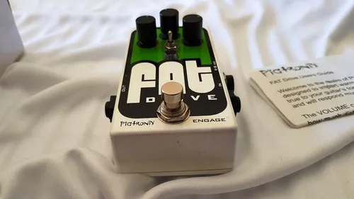 Pedal Pigtronix Fat Drive Tube Sound Overdrive