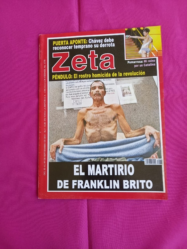 Revista Zeta 1770 - El Martirio De Franklin Brito