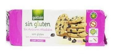 Galletas Gullón Chip Choco Sin Gluten Sin Azúcar Paquete X 1