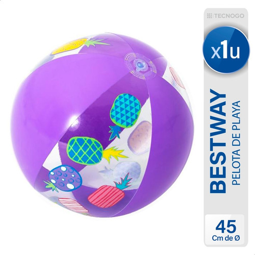 Pelota De Playa Inflable Fashion Bestway - Mejor Precio