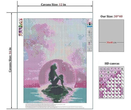 Taladro Completo Bricolaje Diamante Arte Kits Aliviar El Est