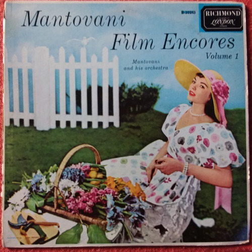 Mantovani Orchestra - Film Encores Vol. 1 - Vinyl Lp