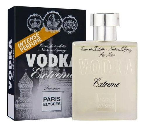 Perfume Vodka Extreme 100ml Paris Elysees 