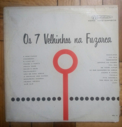 Os 7 Velhinhos Na Fuzarca Vinilo