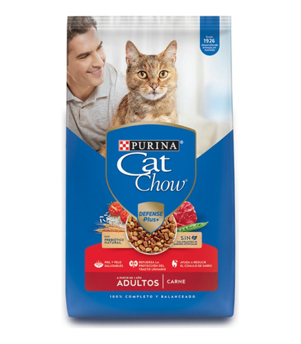 Cat Chow Adulto Carne 24 Kg.