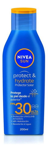 Protector Solar Nivea Sun Protect & Hydrate Fps 30 200ml