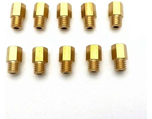 Moostore 10 Packs Hex Tipo Principal Jets Para Mikuni Vm/tm/