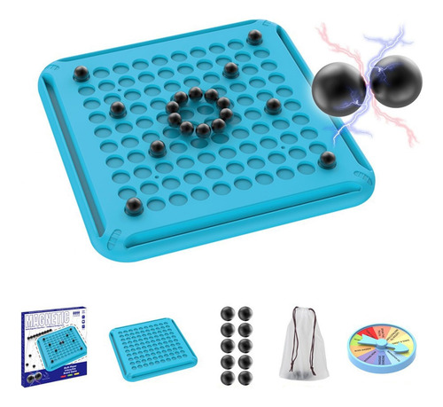Juego De Ajedrez Magnético: Juego De Mesa Familiar Con 20