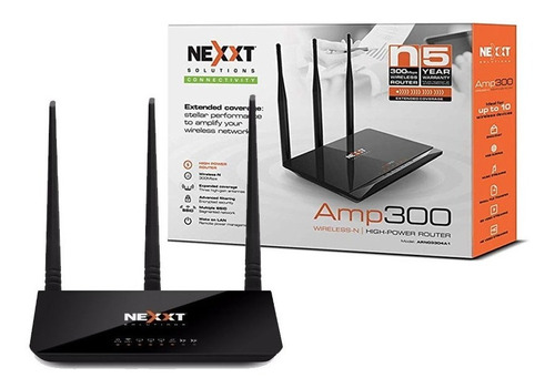 Wifi Router Extensor Alta Potencia Tres Antena Nexxt Amp300