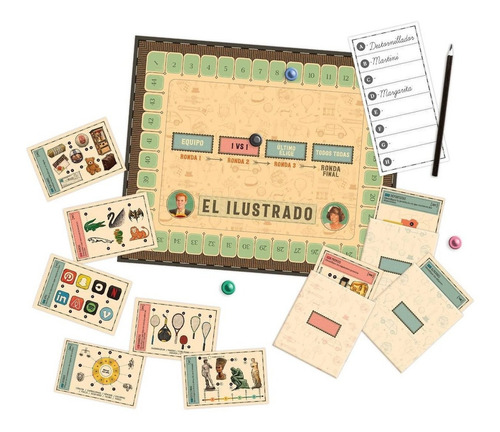 Imagen 2 de 4 de Juego de mesa El ilustrado Maldón