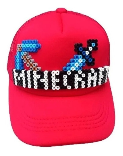 Gorra De Minecraft Varios Modelos Trucker Pixel